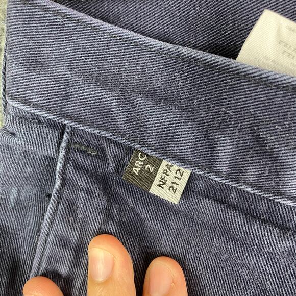 Bulwark FR Pants Mens Size 44X32 Navy Flame Resistant Work Utility - Picture 6 of 11